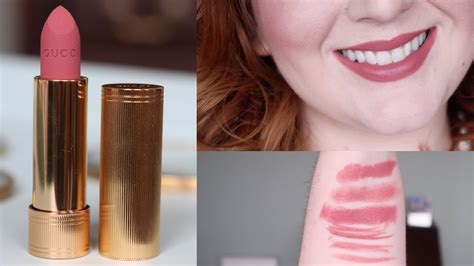 gucci matte lipstick swatches|Gucci long lasting satin lipstick.